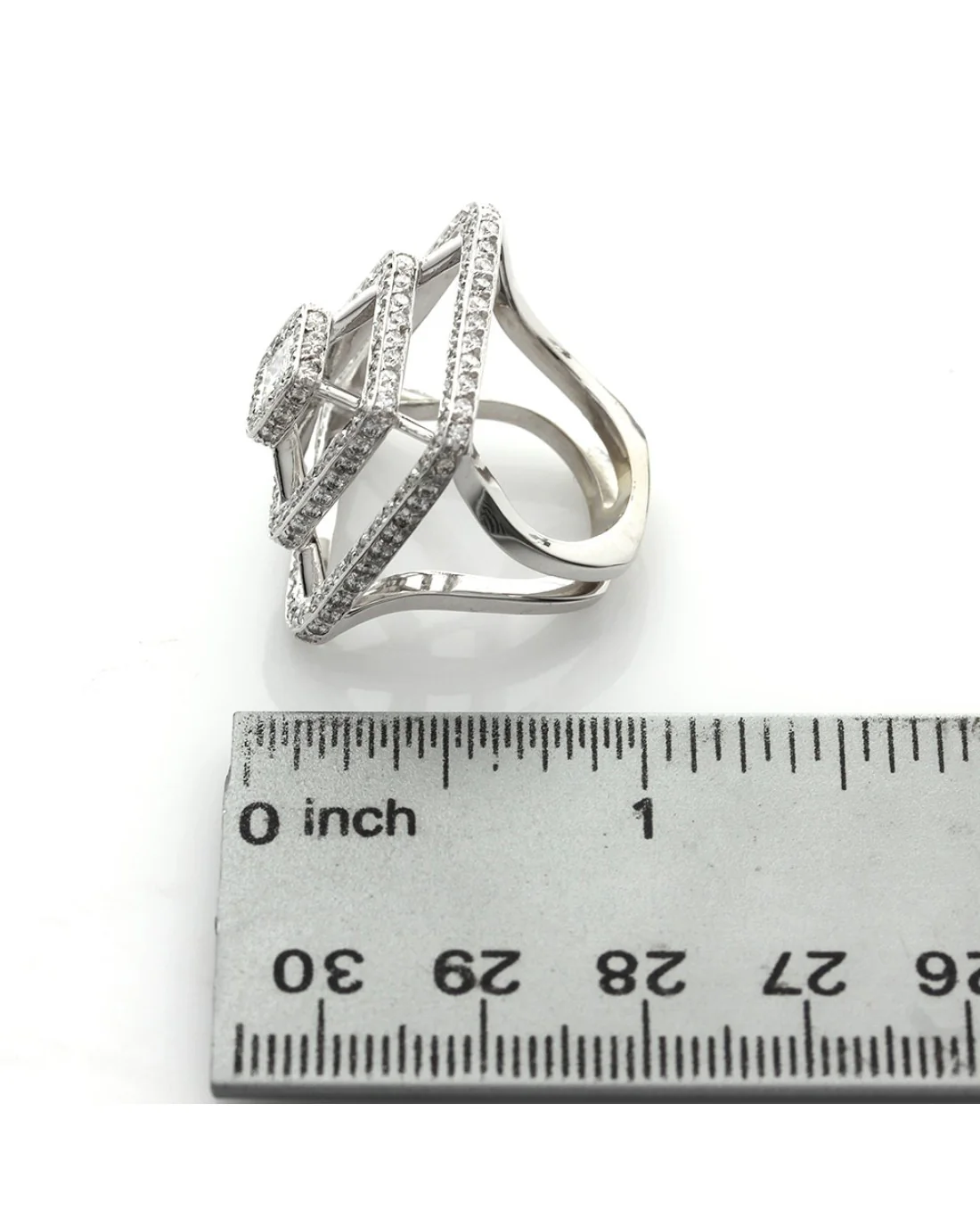 Mimi So Diamond Pyramid Ring - Image 3