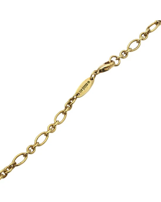 Mimi So Diamond Station Circle Link Necklace - Image 2