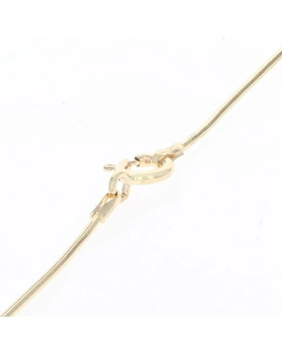 Mixed Gemstone Inlay Barrel Pendant Necklace - Image 2