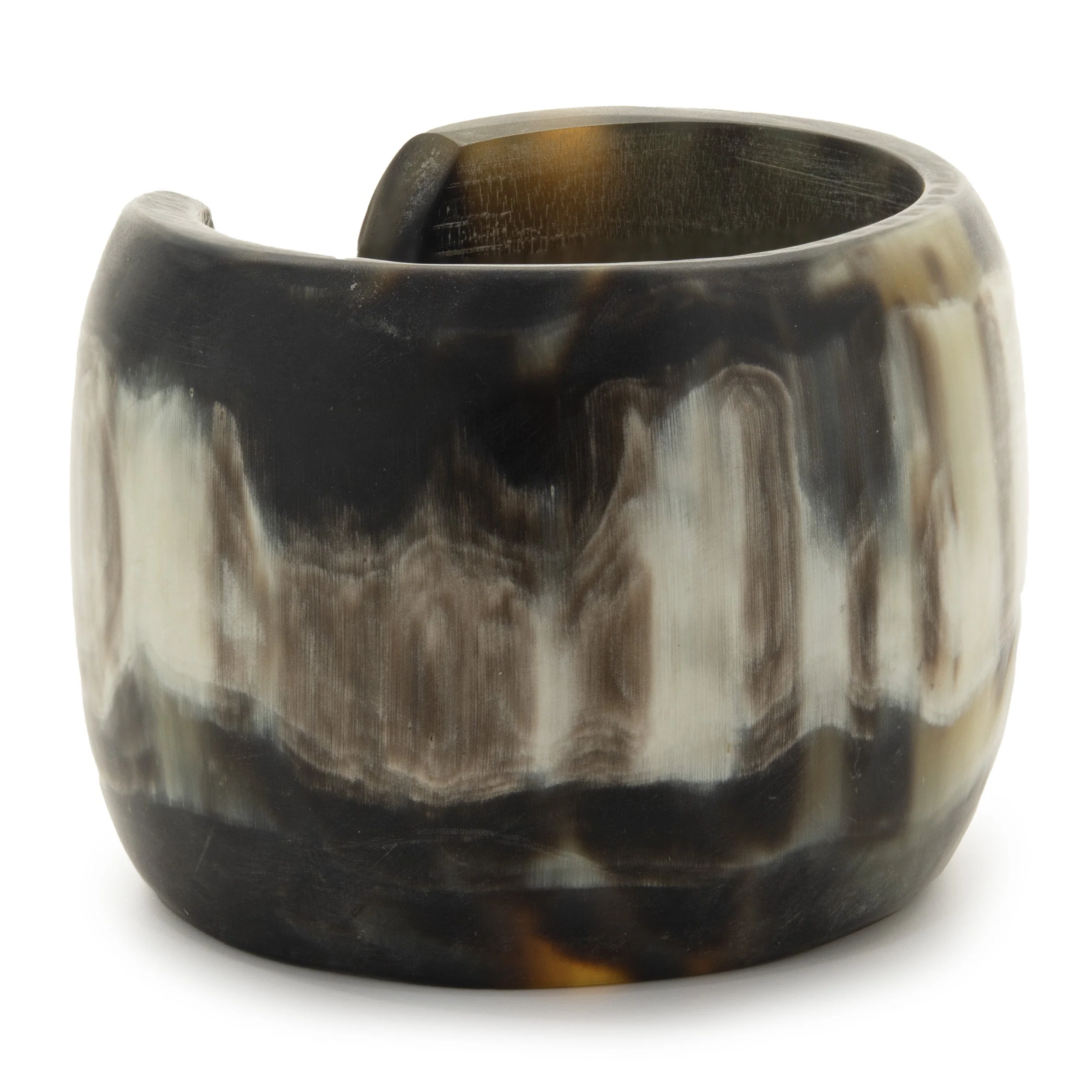 Mocha Acrylic Cuff Bracelet - Image 2