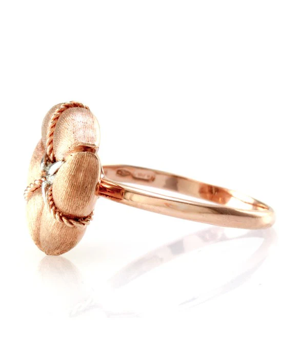 Nanis Amarcord Collection Diamond Solitaire Flower Ring - Image 4