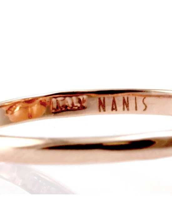 Nanis Amarcord Collection Diamond Solitaire Flower Ring - Image 9
