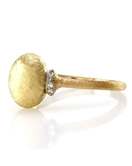 Nanis Dancing in the Rain Collection Pave Diamond Accents Ring in 18K Gold - Image 3