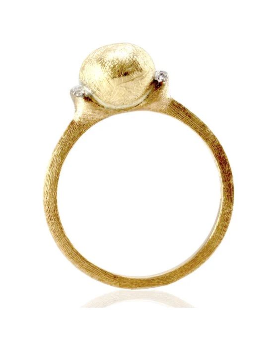 Nanis Dancing in the Rain Collection Pave Diamond Accents Ring in 18K Gold - Image 5