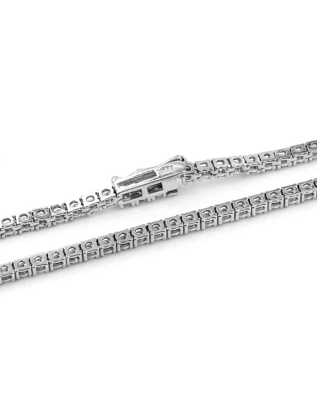 Norman Covan Diamond Line Necklace in Gold - Image 3