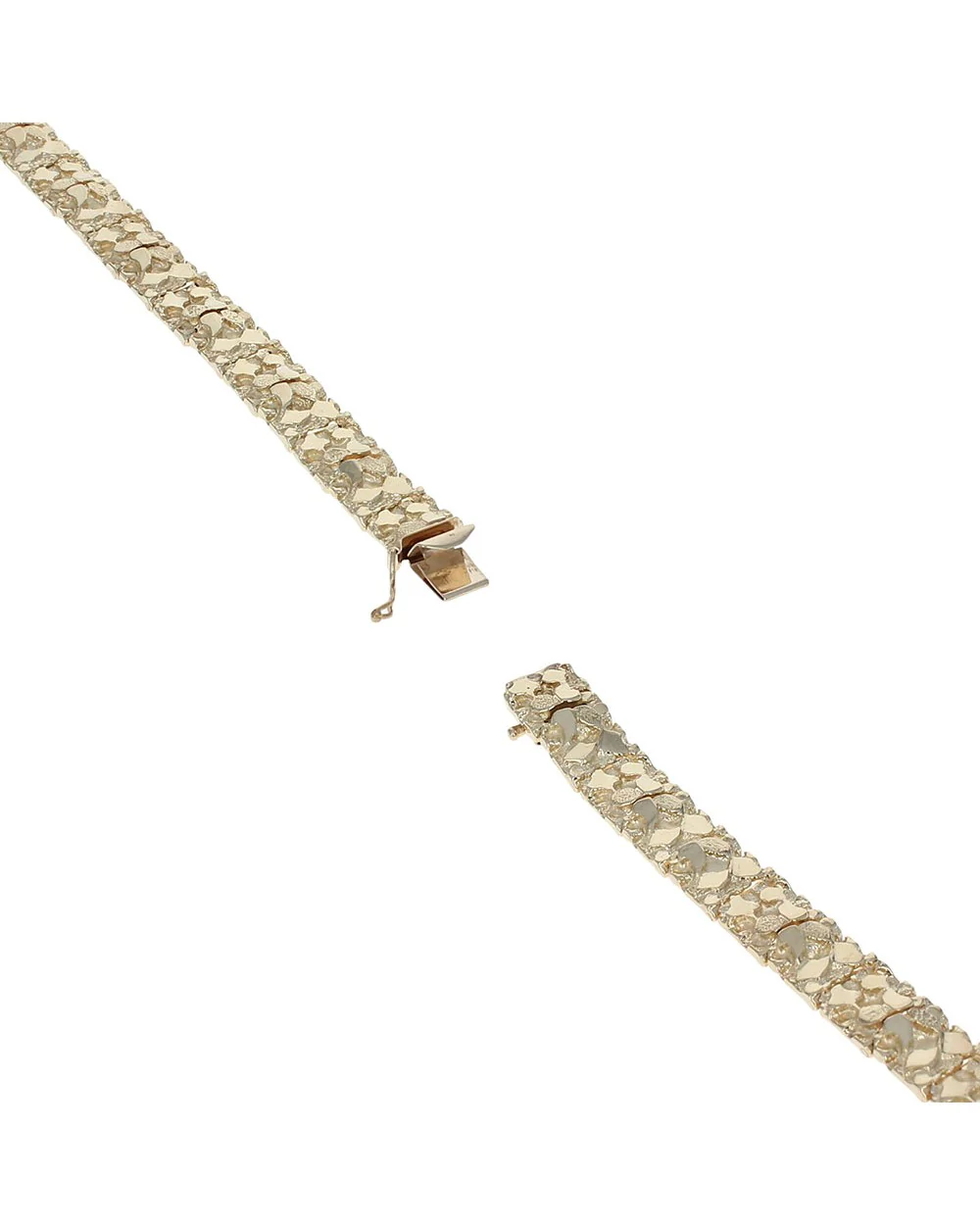 Nugget Style Bracelet in 14K Yellow Gold - Image 2