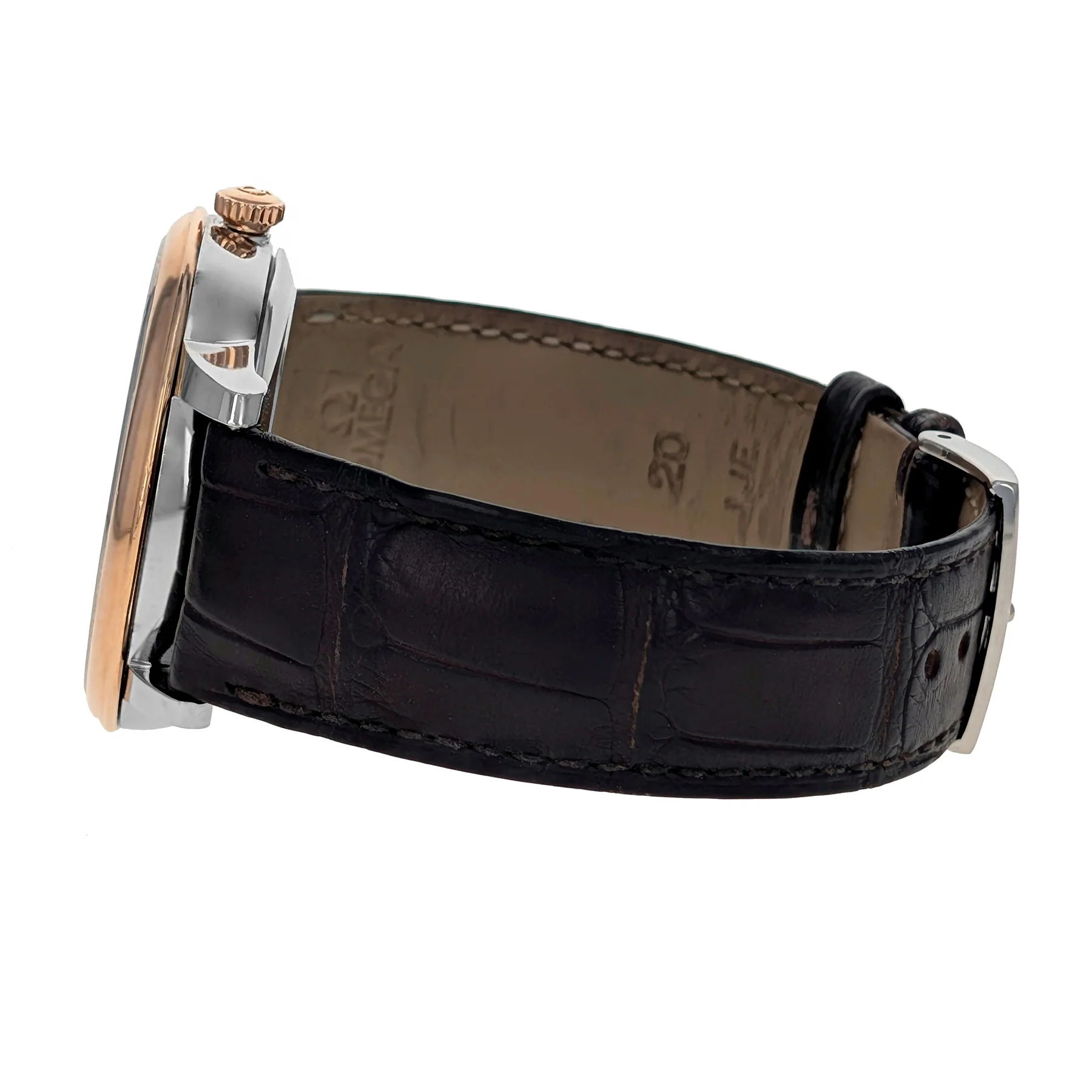 Omega De Ville Prestige 39.5mm Stainless Steel Rose Gold 424.23.40.21.13.001 - Image 3