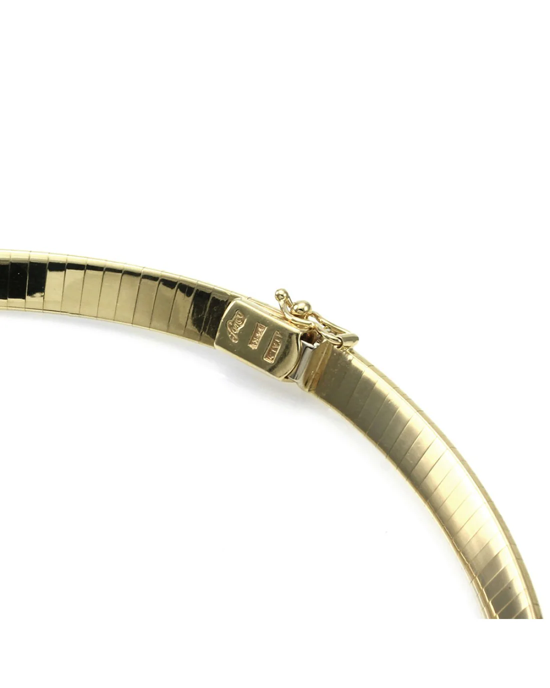 Omega Necklace in Gold - Image 2