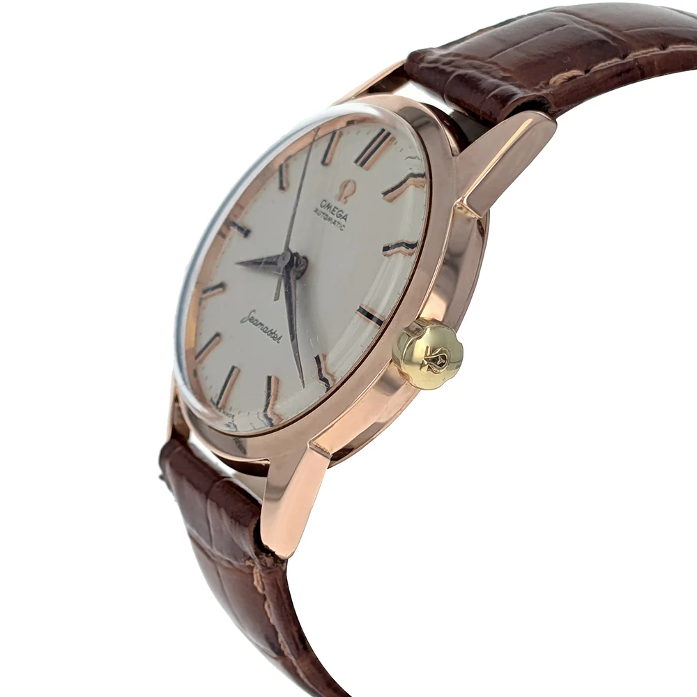 Omega Seamaster Automatic 34mm Rose Gold 14704-3 - Image 3