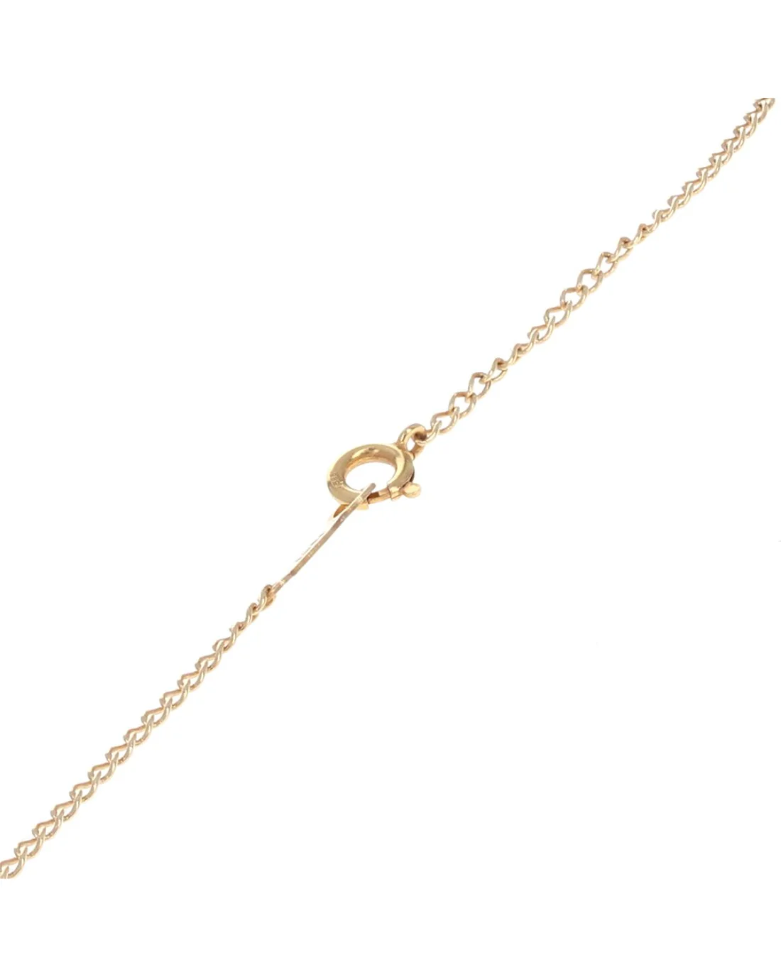 Opal and Diamond Open Scroll Pendant Necklace - Image 2