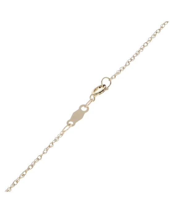 Pear Garnet Scroll Motif Drop Necklace - Image 2