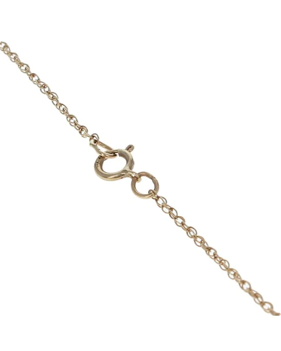 Pear Shape Diamond Drop Necklace - Image 2