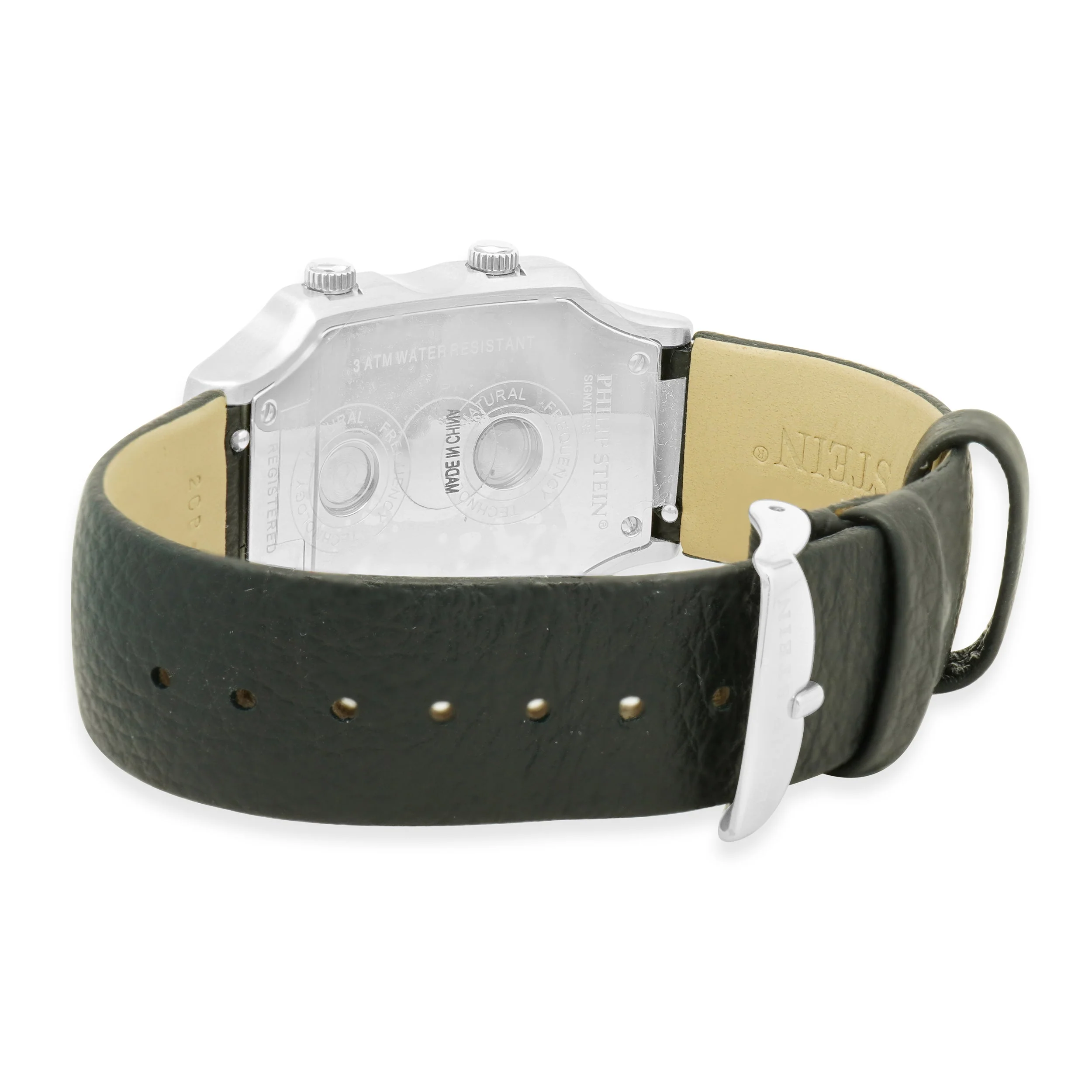 Philip Stein Stainless Steel Signature Large Model Black Dial - Image 2