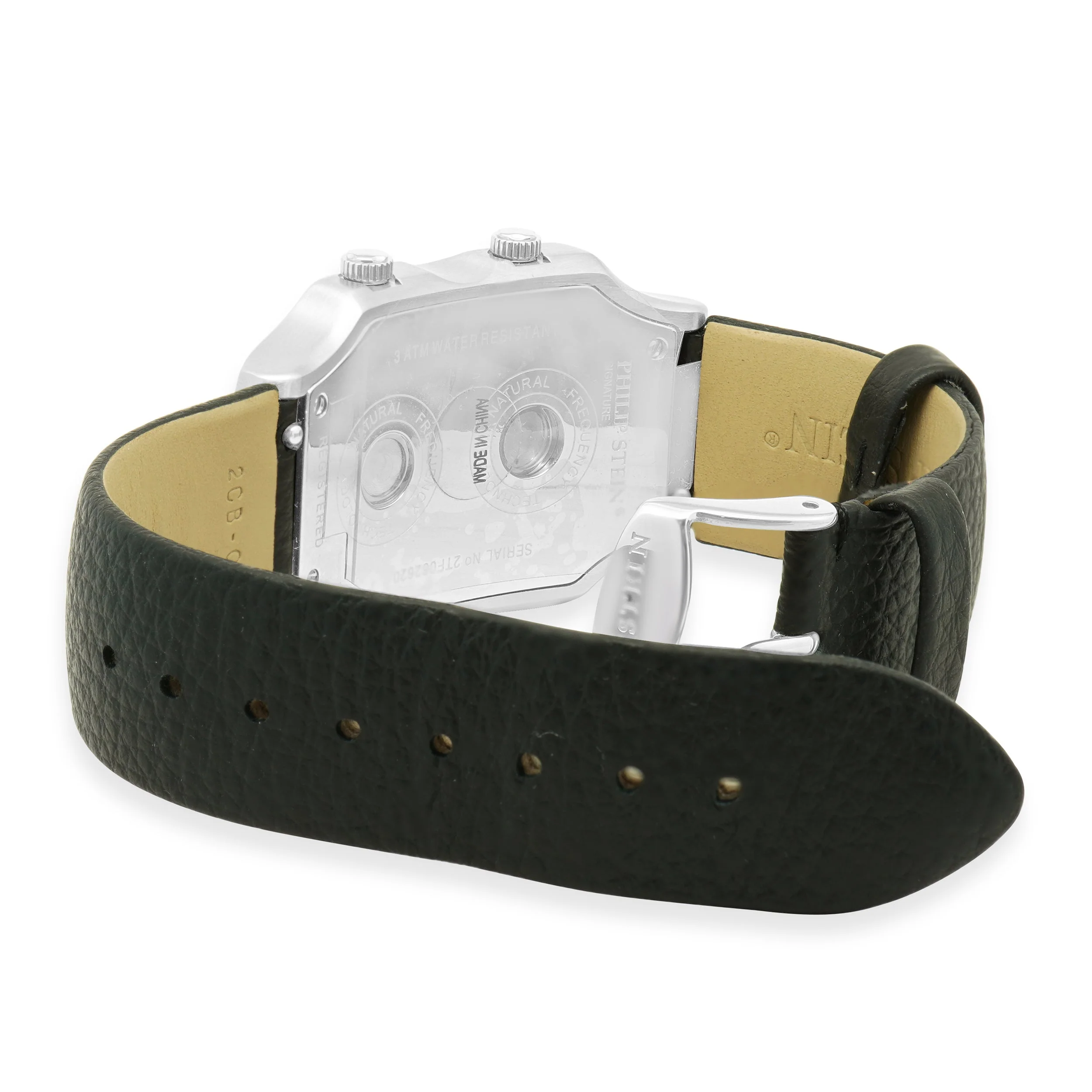 Philip Stein Stainless Steel Signature Large Model Black Dial - Image 3
