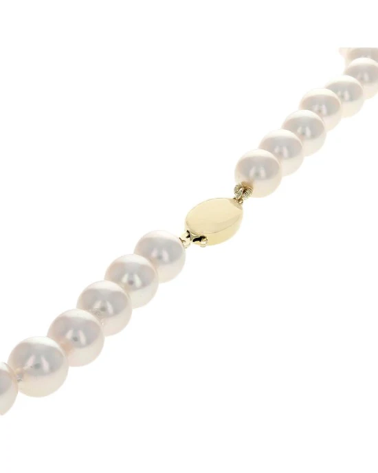 Pink Akoya Pearl Strand with 14K Clasp - Image 2