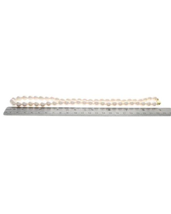 Pink Akoya Pearl Strand with 14K Clasp - Image 3
