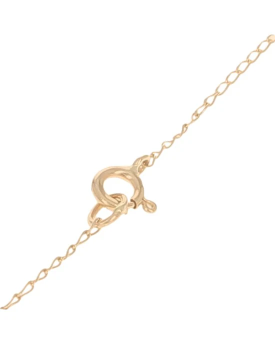 Pink Sapphire and Diamond Double Halo Drop Necklace in White and Yellow Gold - Image 2