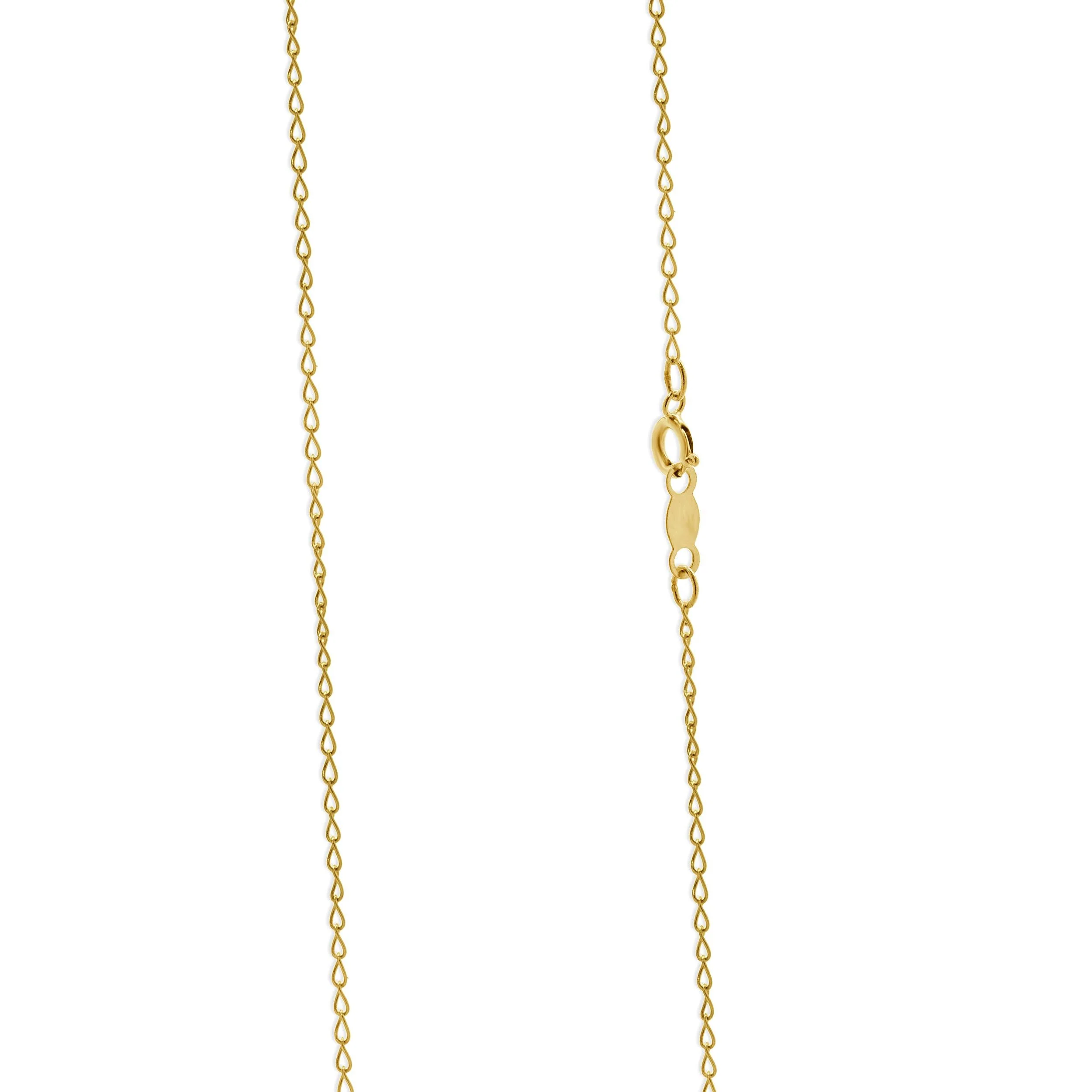 Platinum & 14K Yellow Gold European Cut Diamond Necklace - Image 4