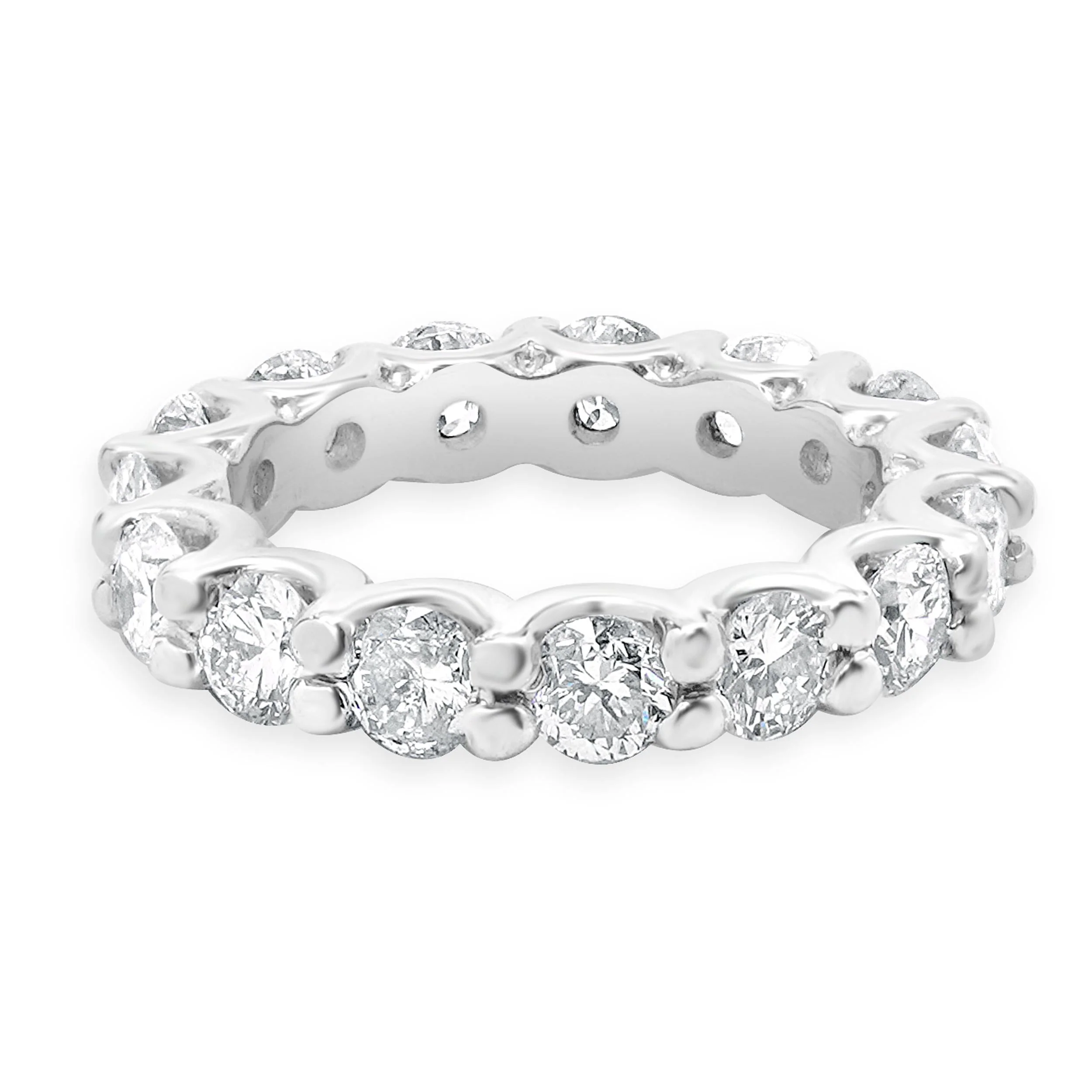 Platinum Diamond Eternity Band