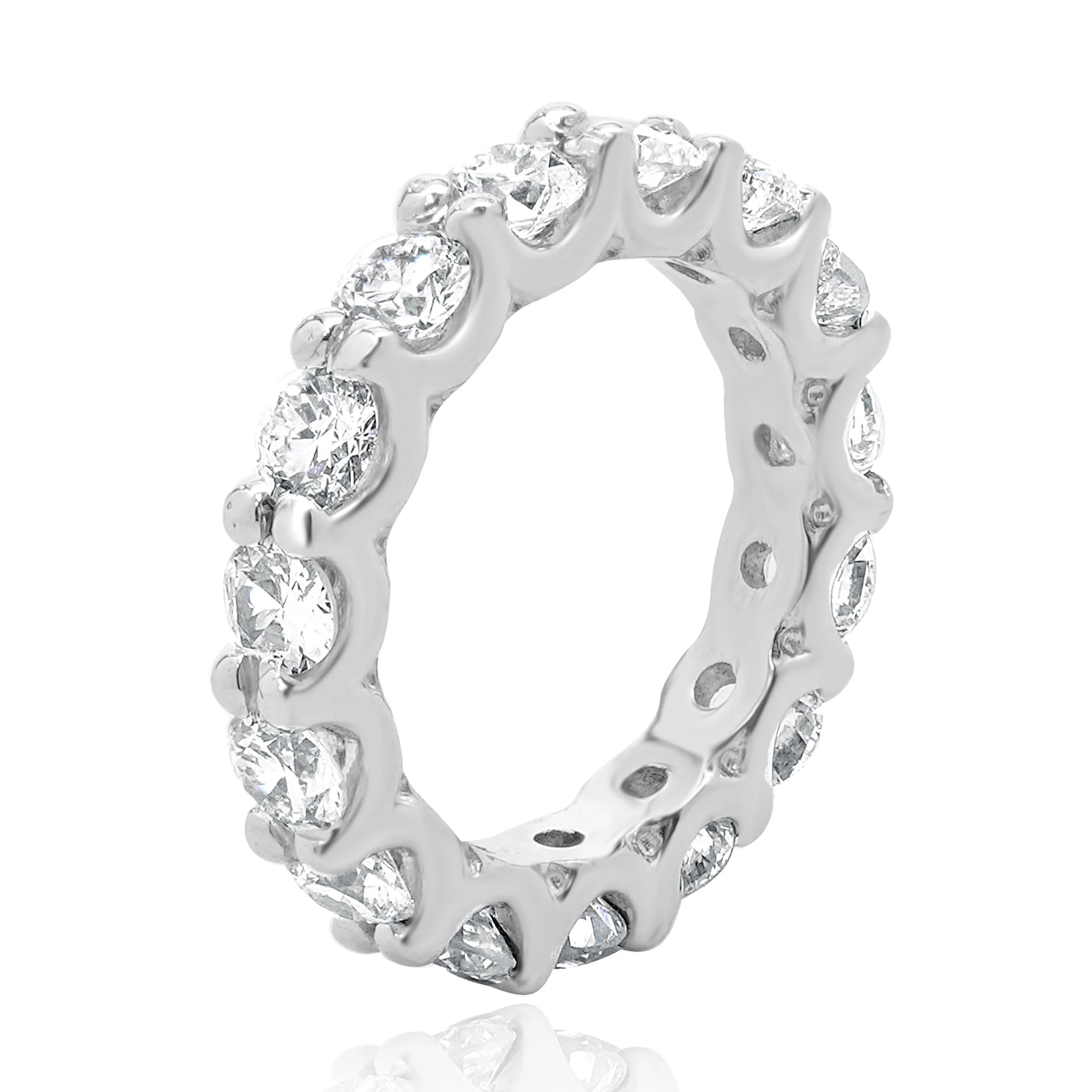 Platinum Diamond Eternity Band - Image 2