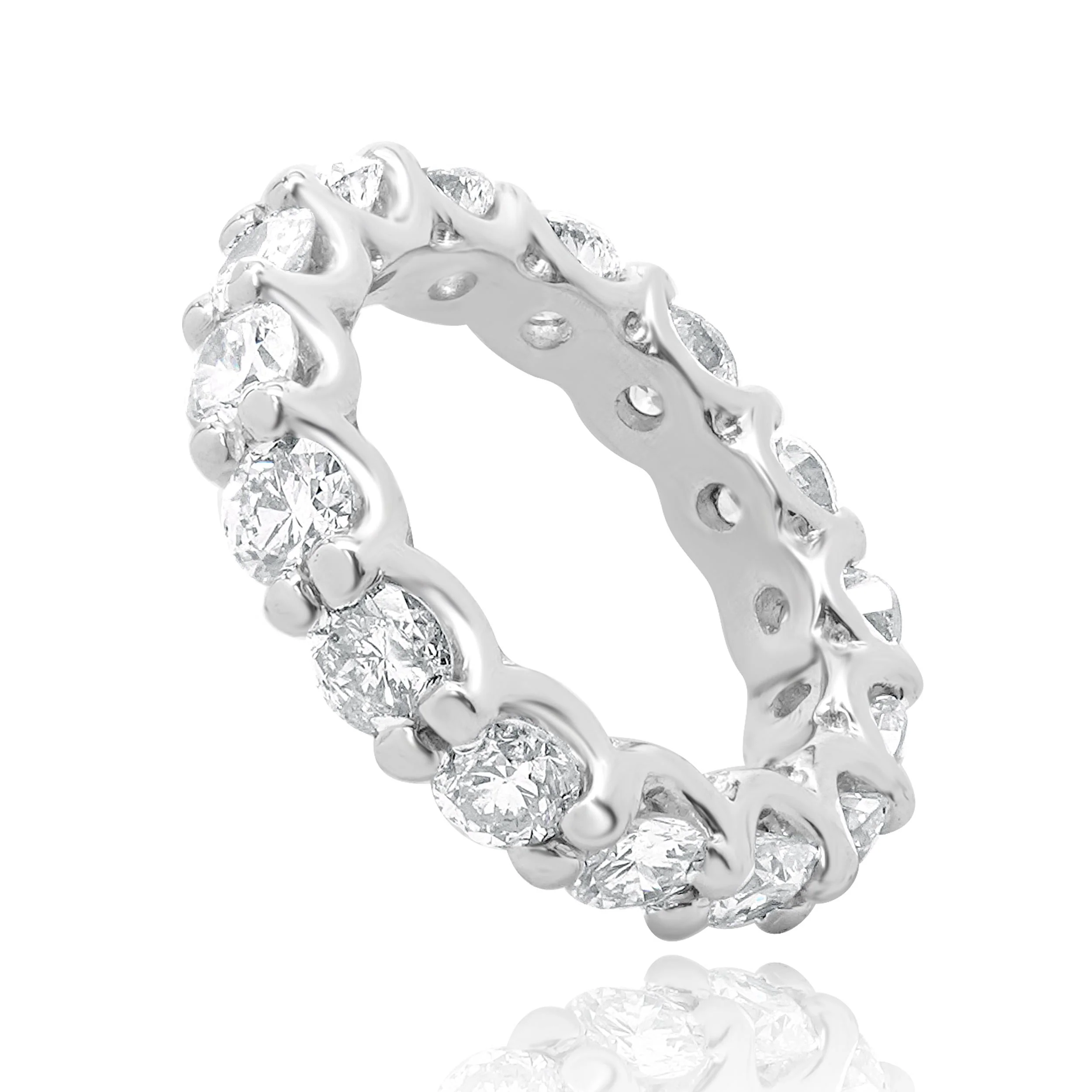 Platinum Diamond Eternity Band - Image 3