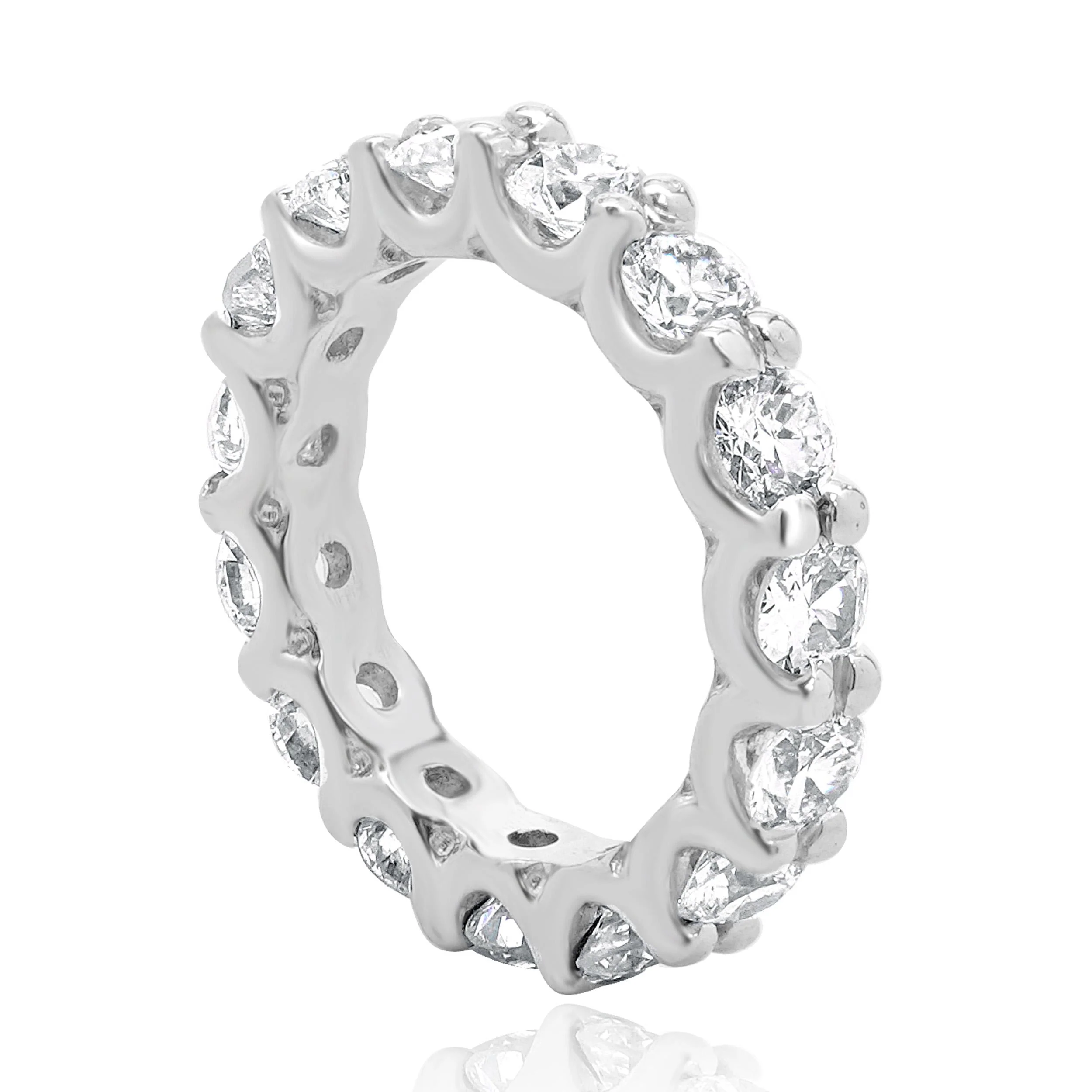 Platinum Diamond Eternity Band - Image 4