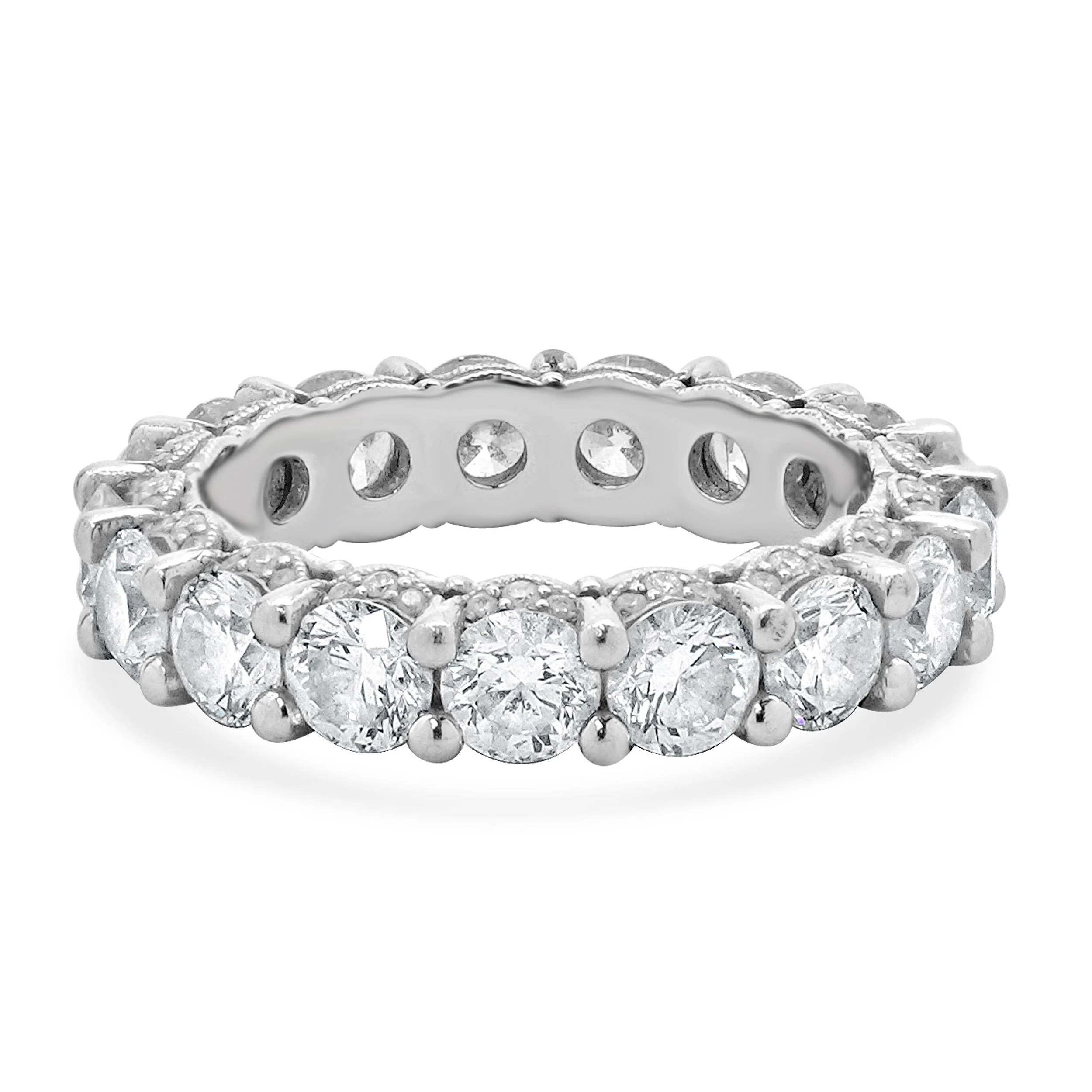 Platinum Diamond Eternity Band