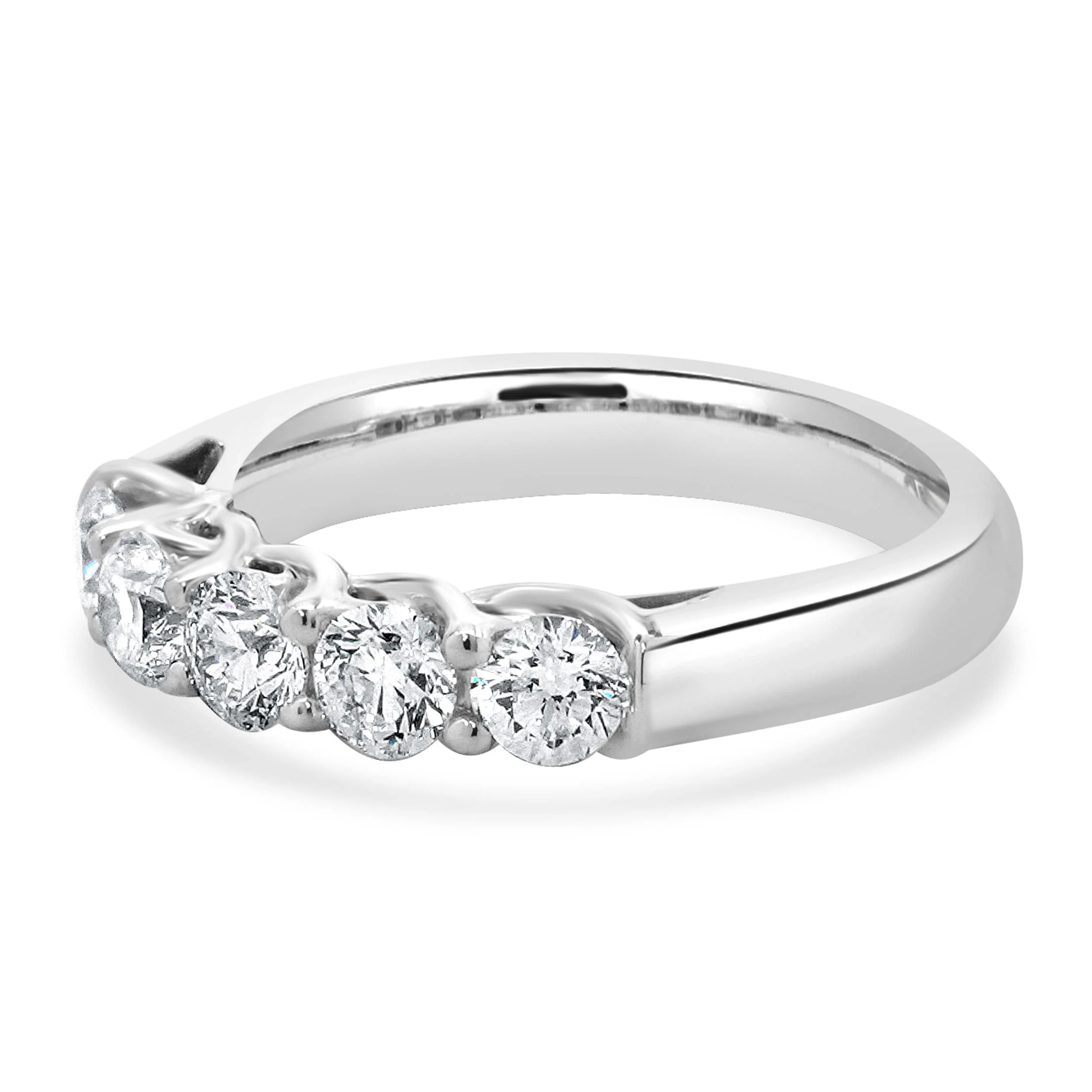Platinum Five Diamond Band - Image 2