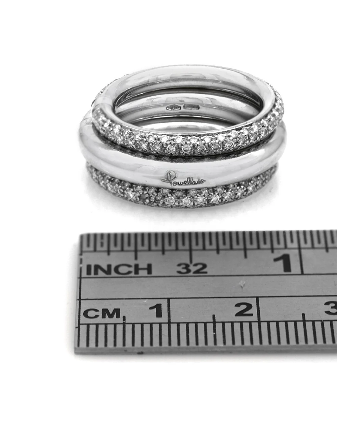 Pomellato Tibolare Diamond Interlocking Bands - Image 3