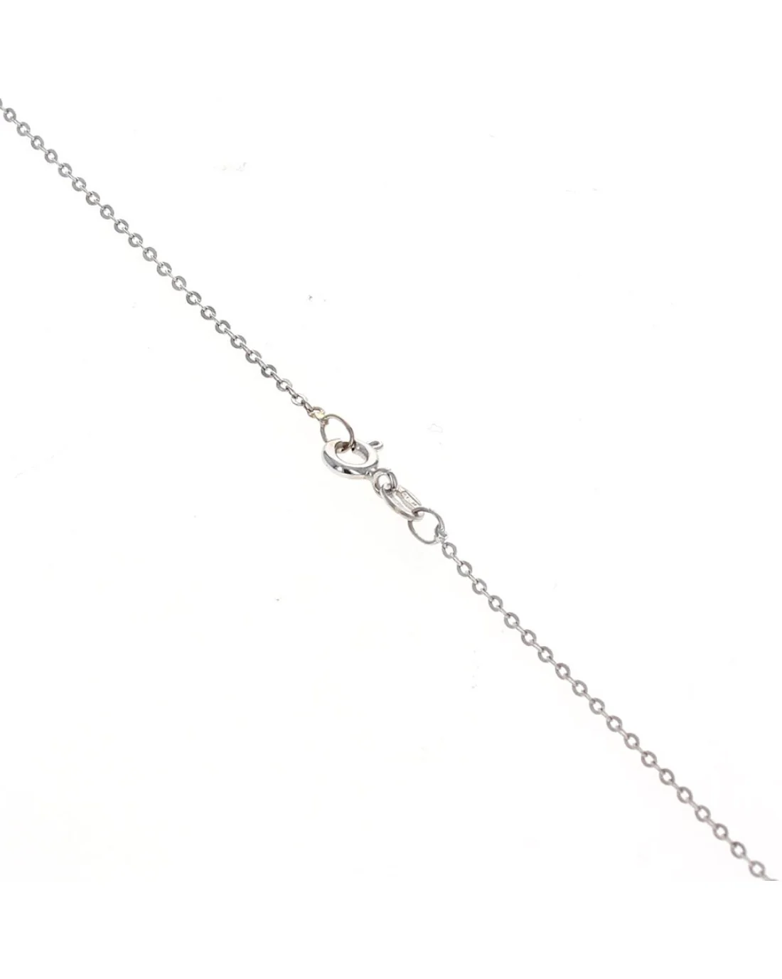 Princess and Baguette Diamond Drop Necklace - Image 2