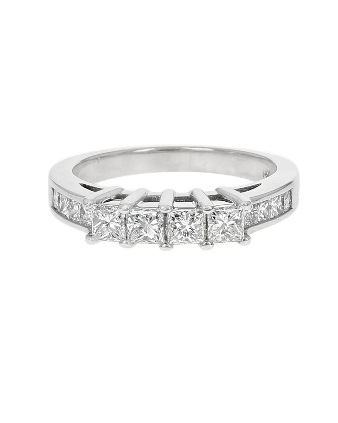 Princess Cut Diamond Ring in White Gold - Image 2