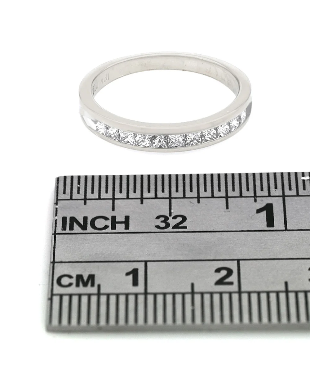 Princess Diamond Band in Gold - Image 3