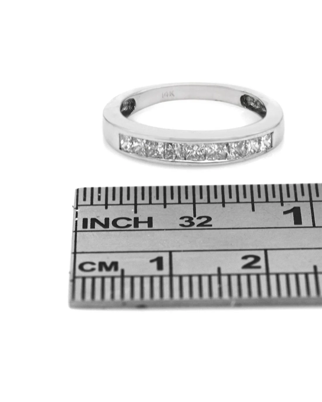 Princess Diamond Band Ring - Image 3