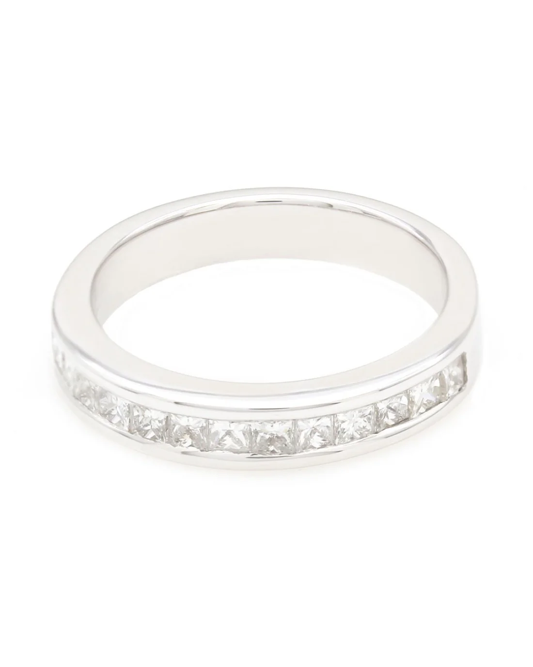 Princess Diamond Band Ring in Gold - Image 2