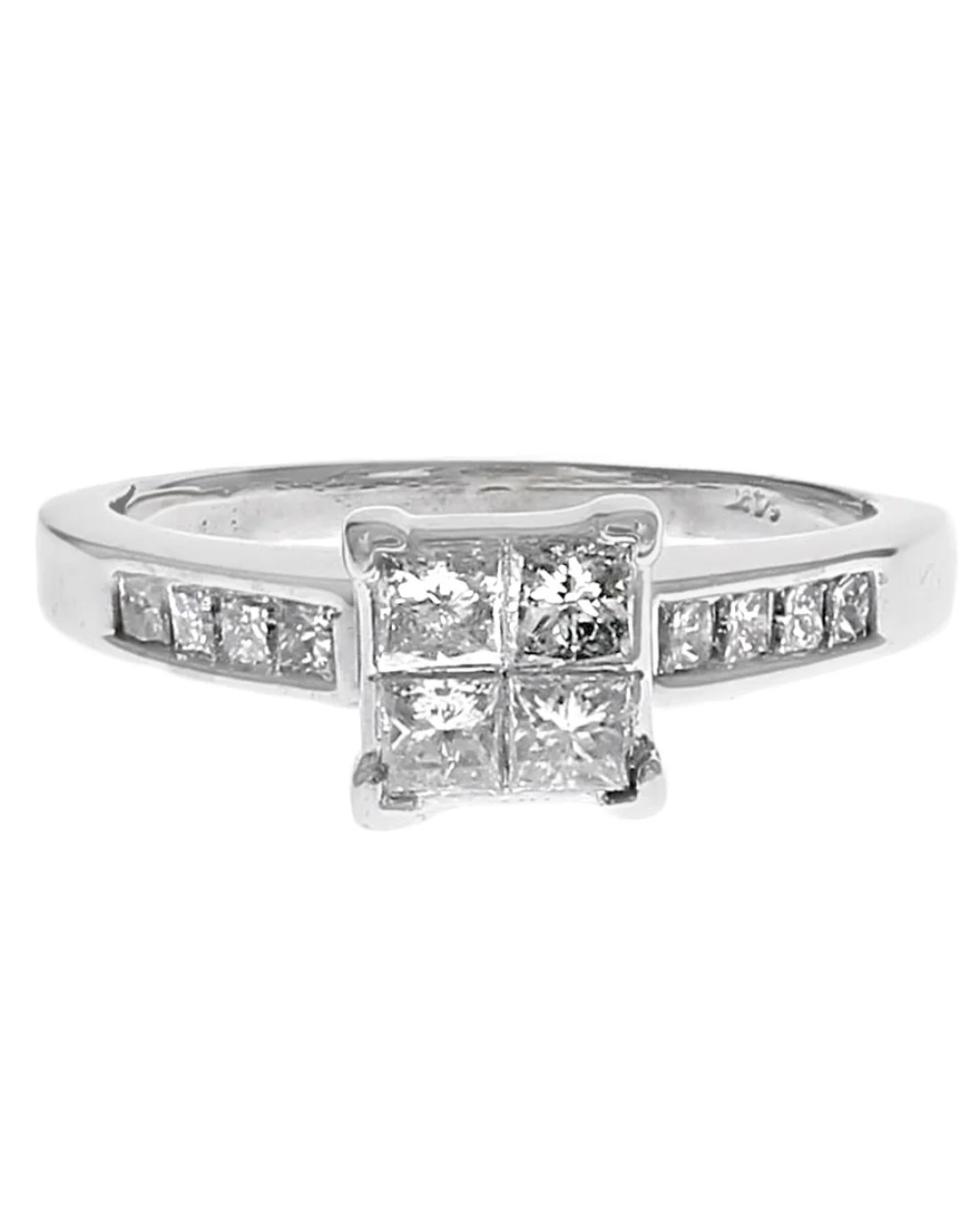 Princess Diamond Engagement Ring - Image 2