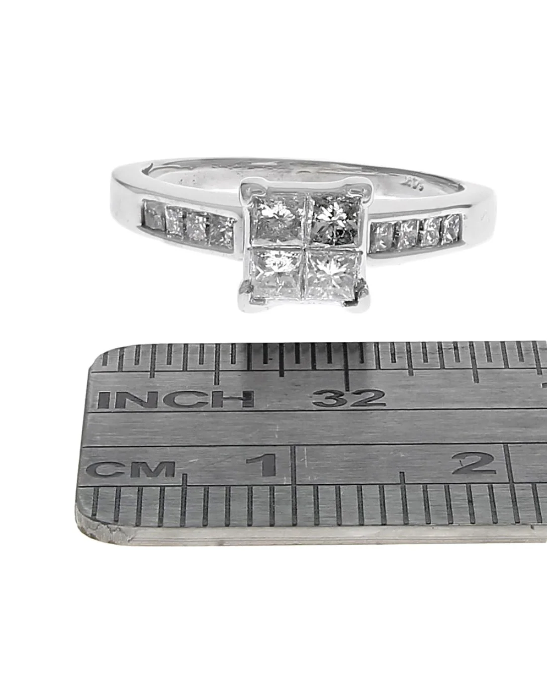 Princess Diamond Engagement Ring - Image 3