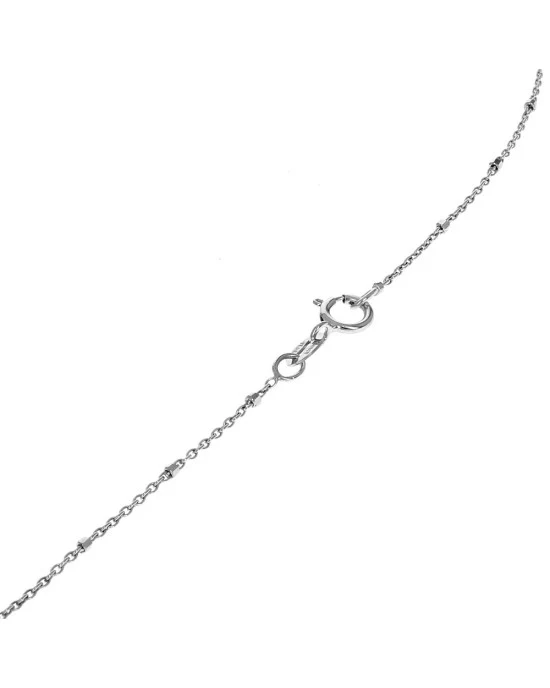 Princess Diamond Solitaire Drop Necklace - Image 2
