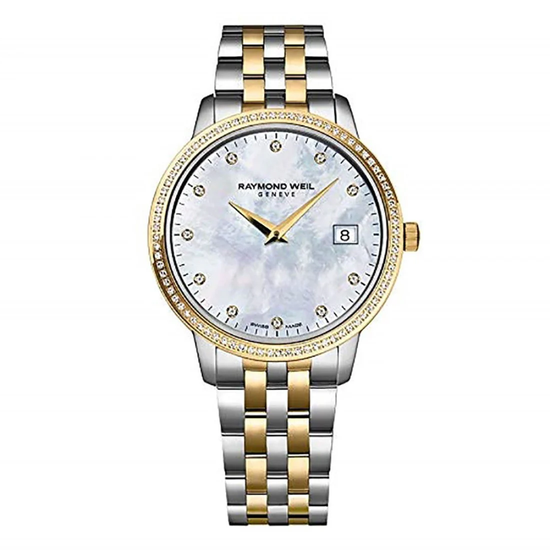Raymond Weil Toccata Classic 29mm Two-Tone Diamonds 5985-SPS-97081
