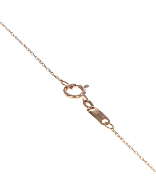 Rectangular Cushion Amethyst Diamond Halo Drop Necklace - Image 2