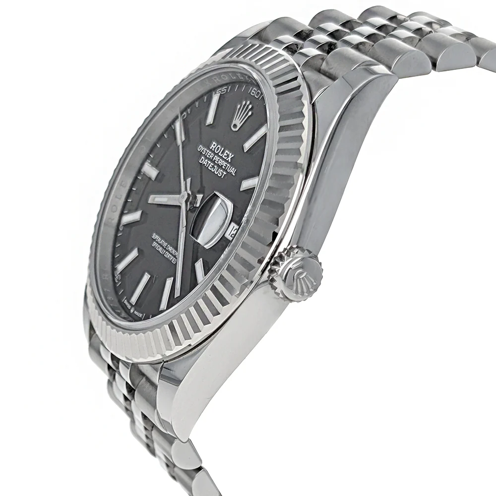 Rolex Datejust 41 Stainless Steel White Gold 2025  126334 - Image 3