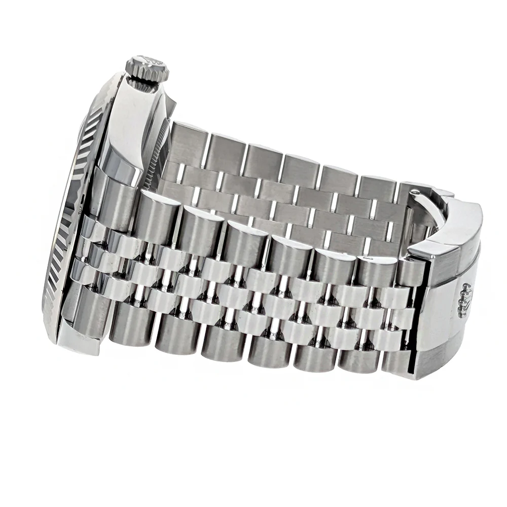 Rolex Datejust 41 Stainless Steel White Gold 2025  126334 - Image 4