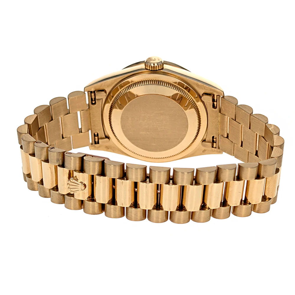 Rolex Day-Date 36 Yellow Gold President Diamonds 18348 - Image 5