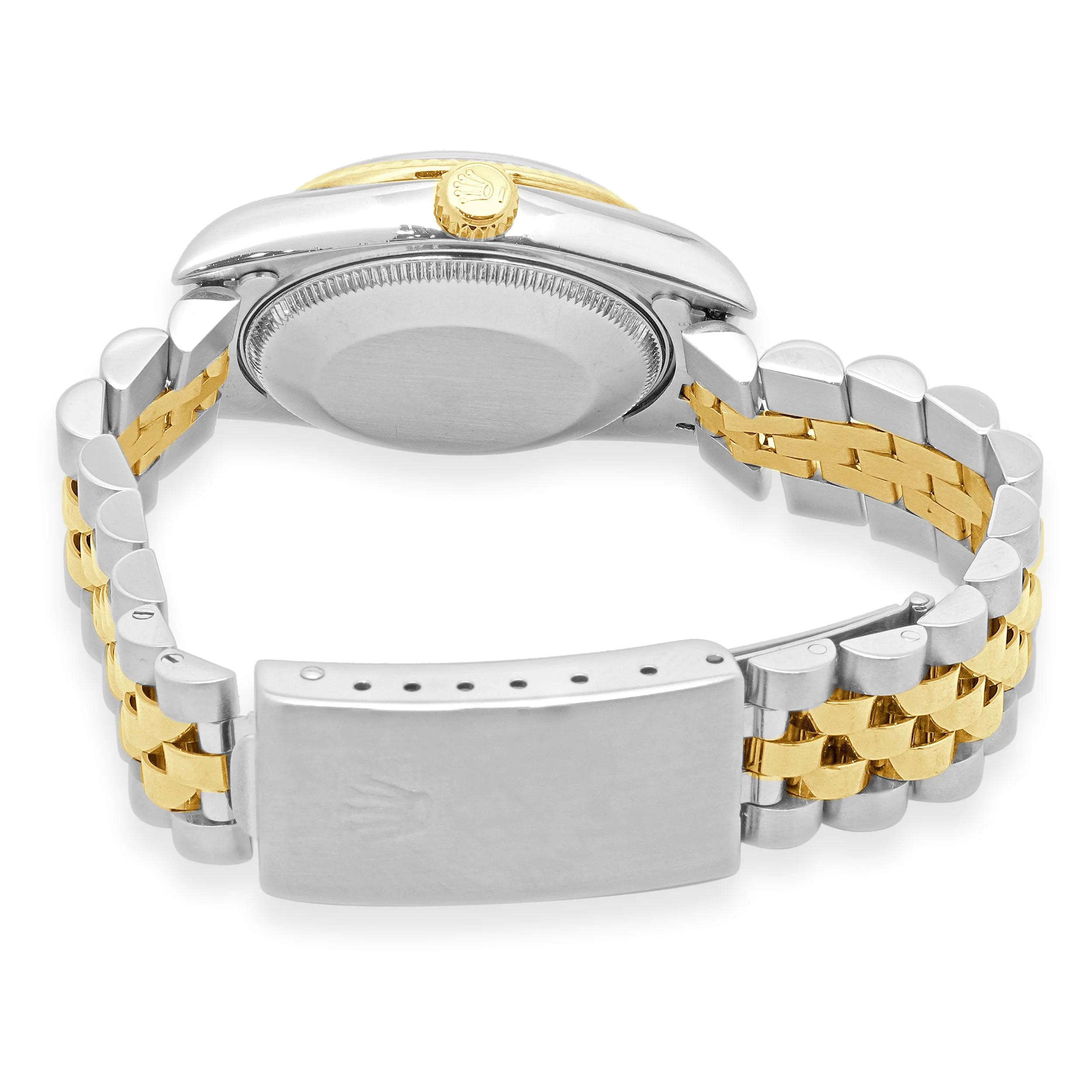 Rolex Mid-Size Datejust Two-Tone 18k Yellow Gold Watch 31MM - Image 3