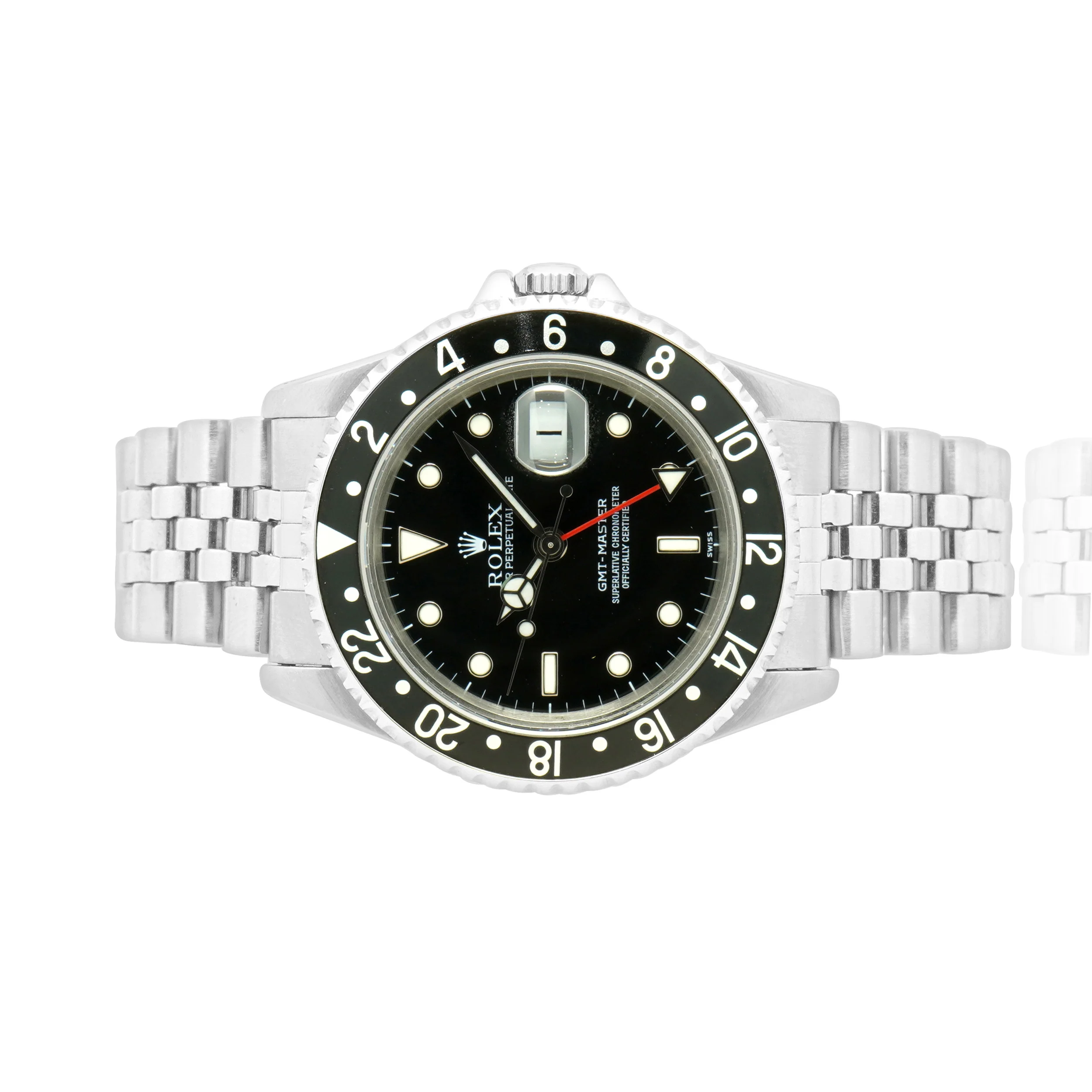 Rolex Stainless Steel GMT-Master 40mm Black/Black - Image 2