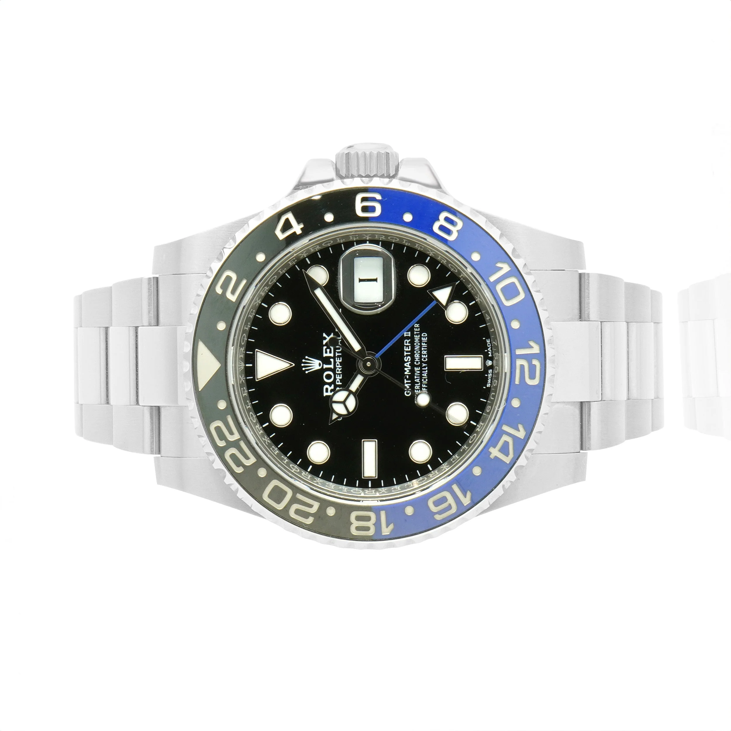 Rolex Stainless Steel GMT Master II Black / Blue “Batman” - Image 2