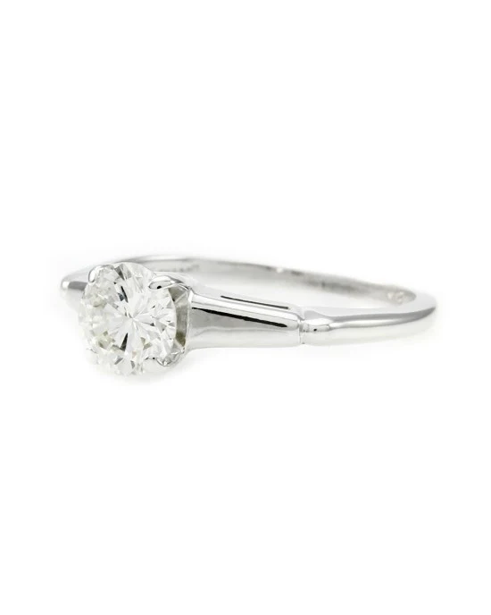 Round Diamond Solitaire Engagement Ring