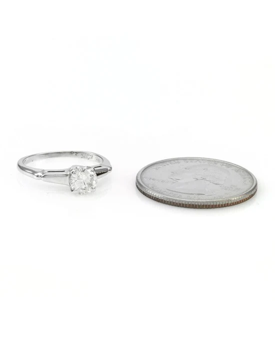 Round Diamond Solitaire Engagement Ring - Image 3