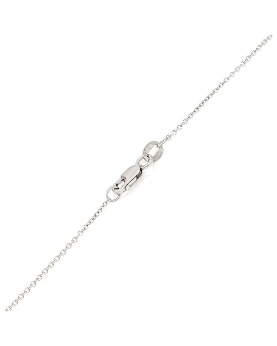 Round Diamond Solitaire Pendant in Gold - Image 2