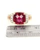 Rubellite Tourmaline and Diamond Accent Ring - Image 3