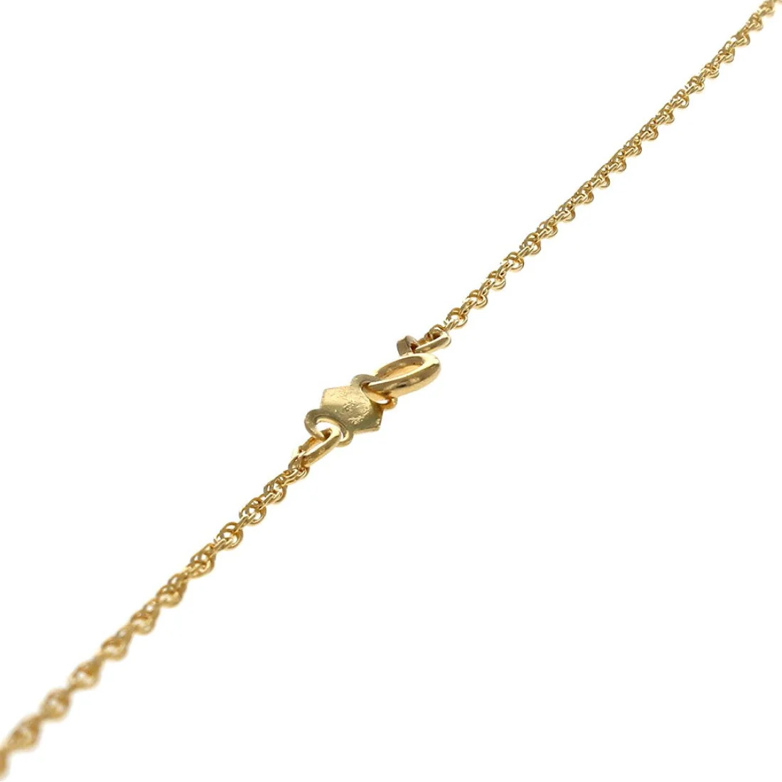 14K Yellow Gold Ruby Sapphire Emerald & Diamond Oval Pendant Necklace - Image 2